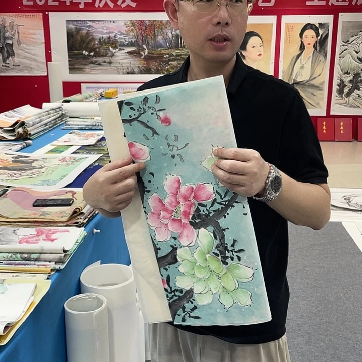 国画今天早上国画作品欣赏