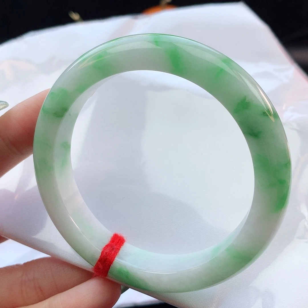 翡翠手镯未镶嵌58圈口882451