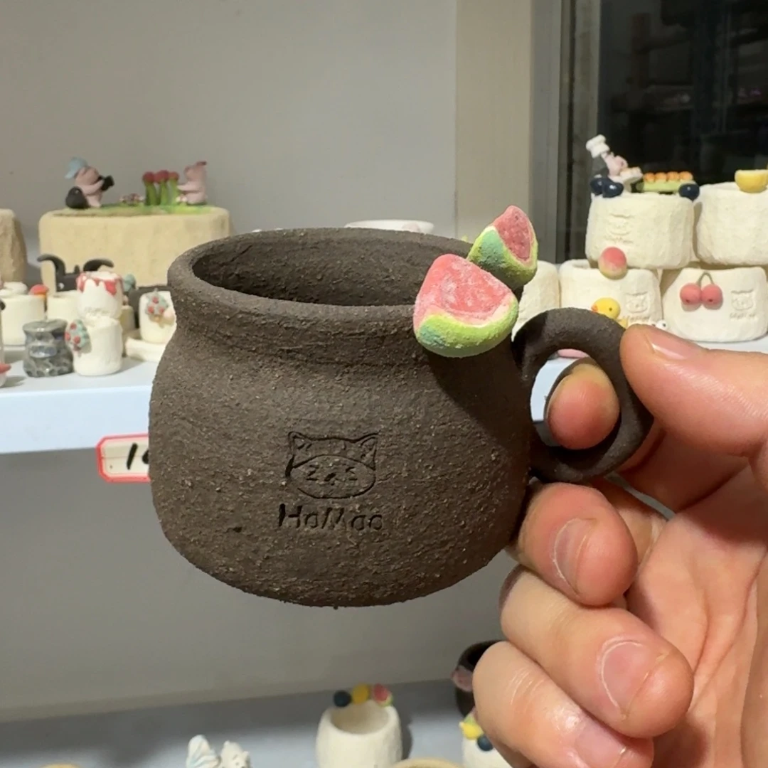 厂家直销手工花盆摆件