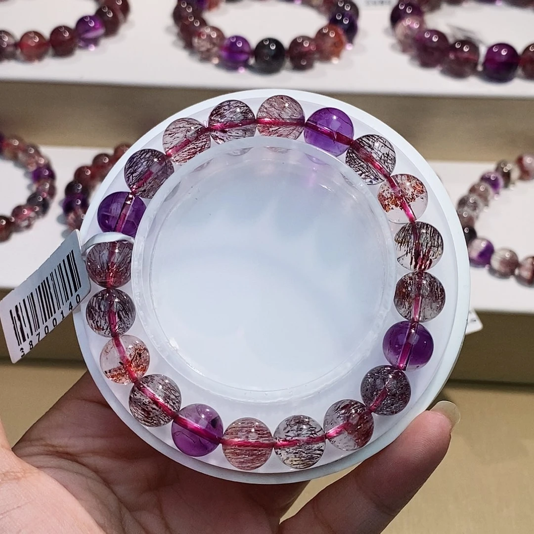 水晶未镶嵌手链黑加仑9