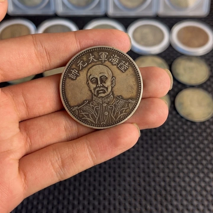金属大头龙洋船洋工艺品