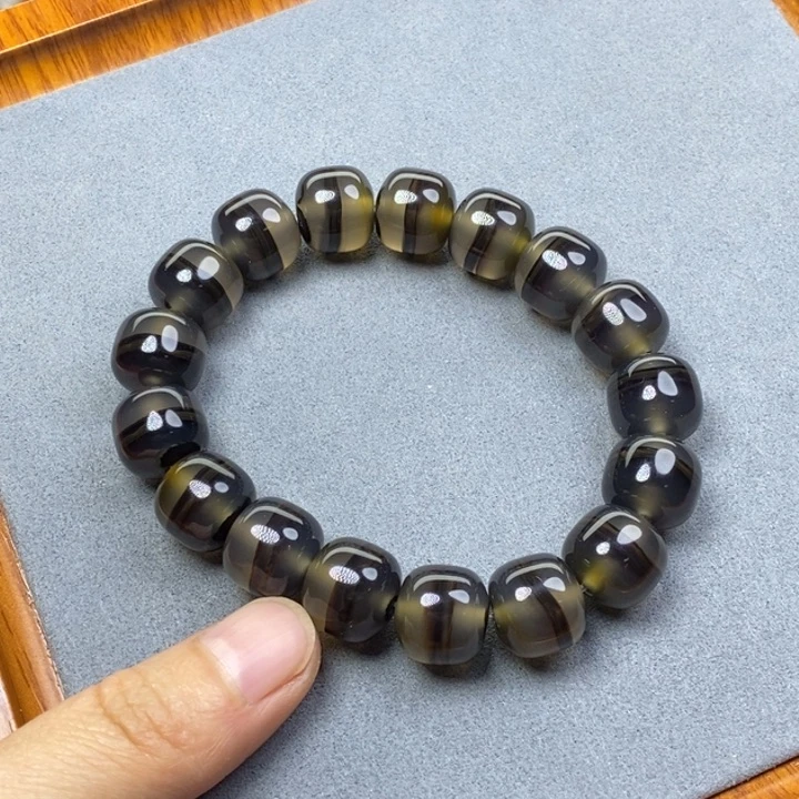 冰***客玛瑙/玉髓手链未镶嵌