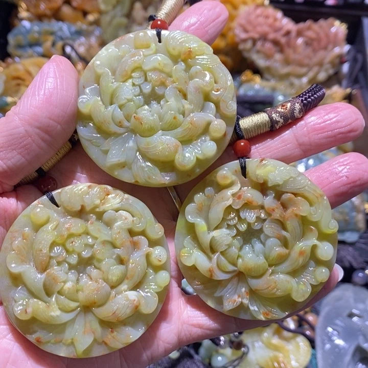 岫玉岫玉吊坠未镶嵌
