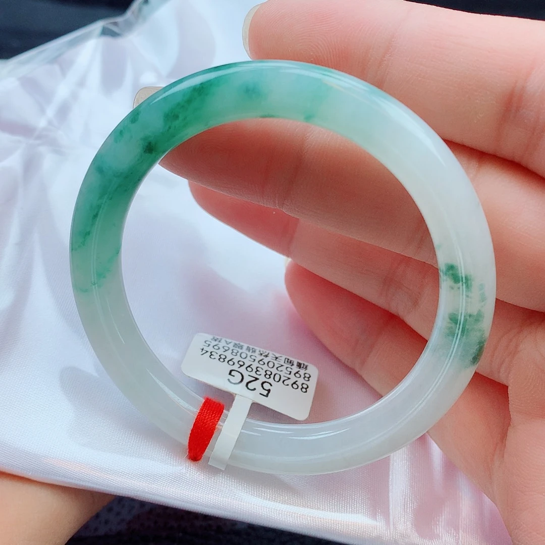 未镶嵌手镯翡翠天然缅甸翡翠A货手镯