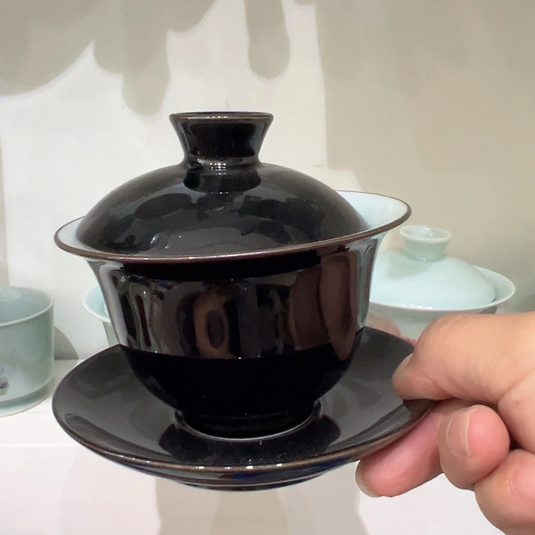 龙泉敬悦青瓷品茗杯粉青