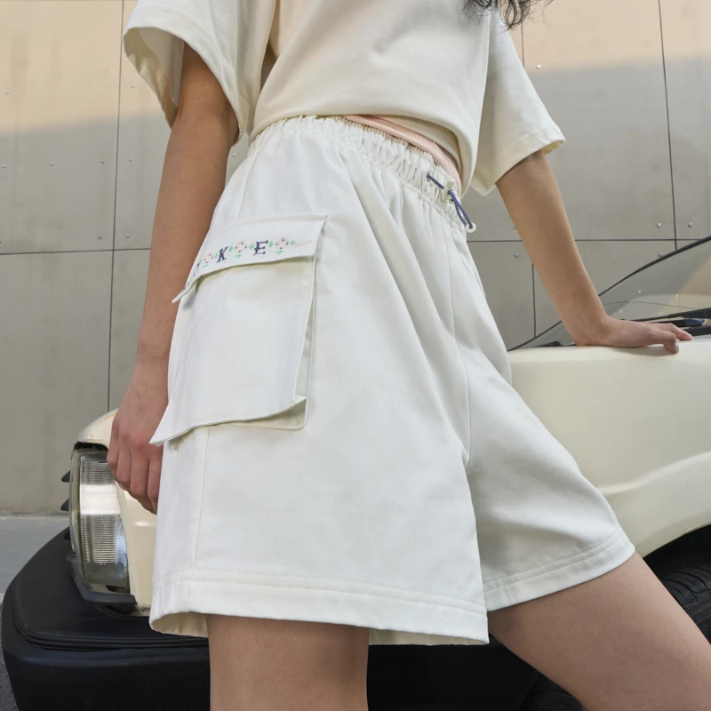 耐克女子高腰短裤夏季新款宽松休闲轻便梭织运动裤Nike IH9273