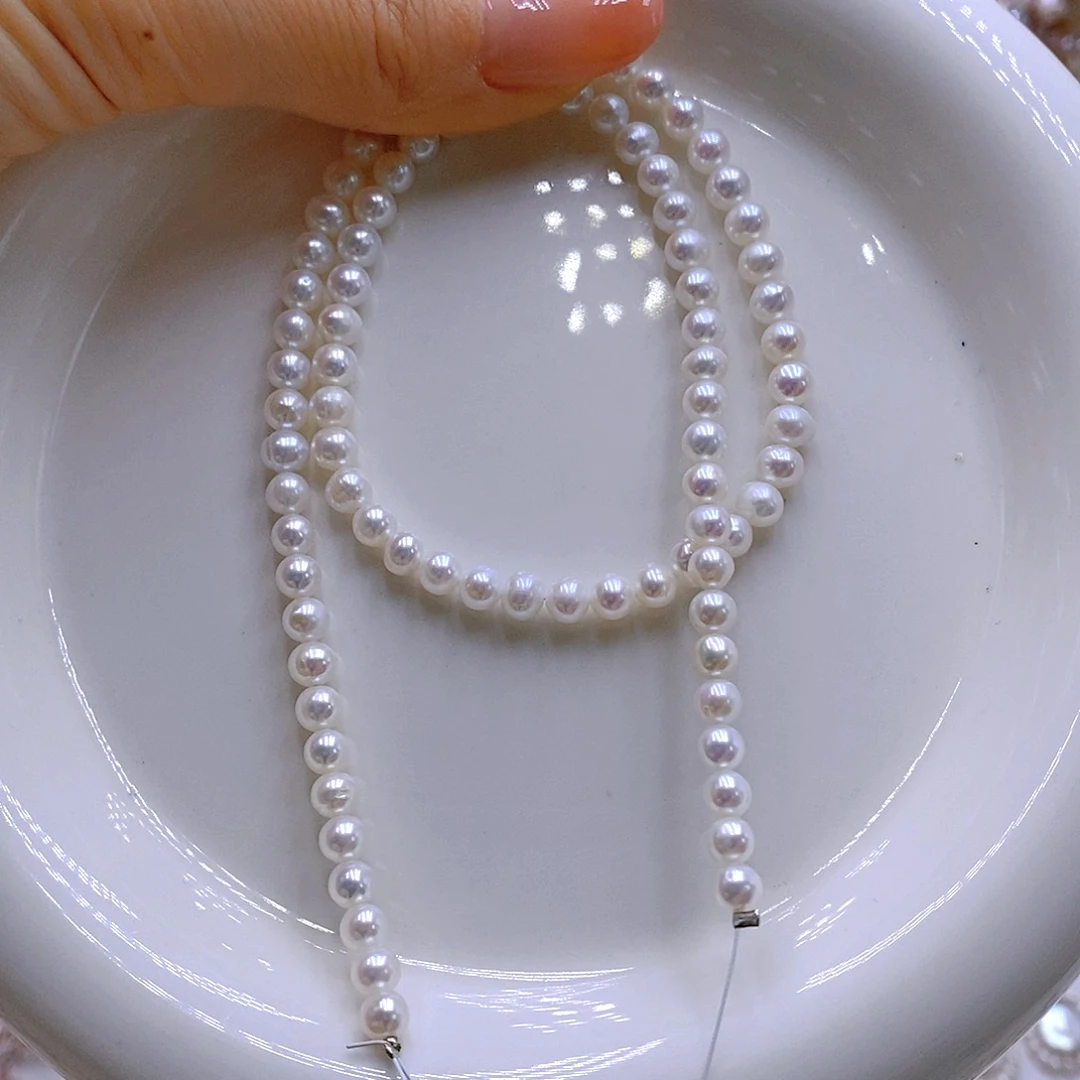 银S925镶嵌耳饰淡水珍珠