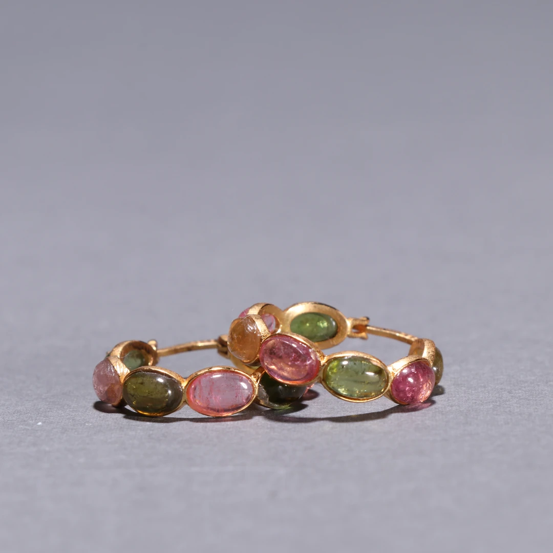 1230《承玺国际》创汇·碧玺耳饰