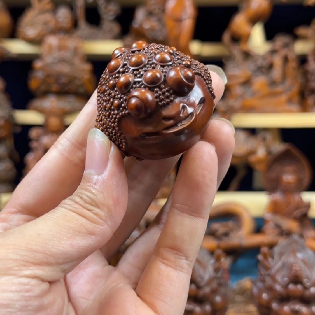 黄杨木跃*小叶黄杨木手把件