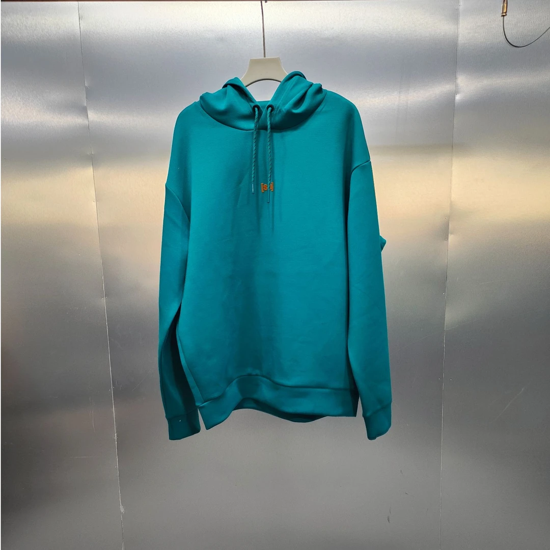 K02-121406-SN春秋季正面小LOGO印花连帽时尚卫衣