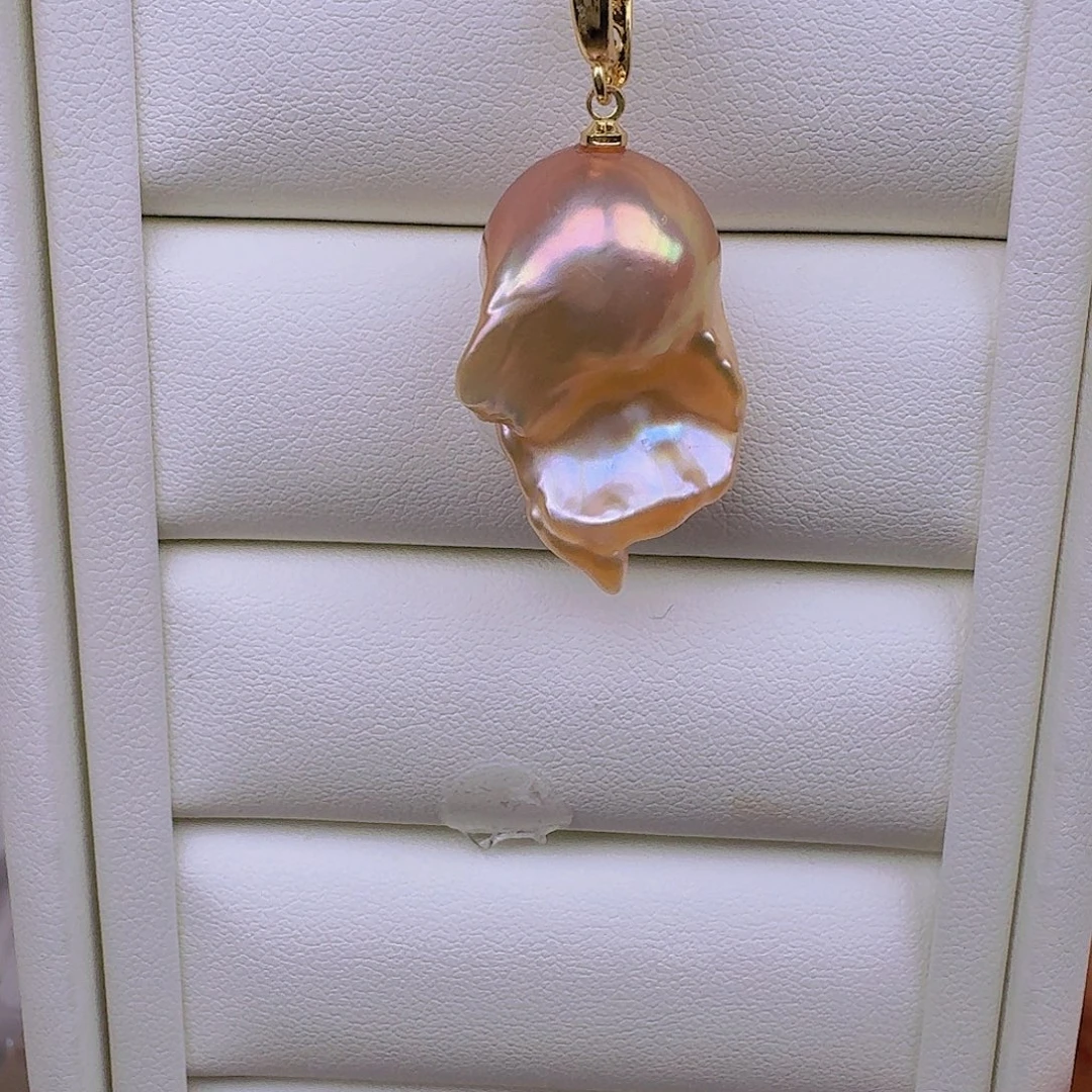 颈饰淡水珍珠银S925镶嵌