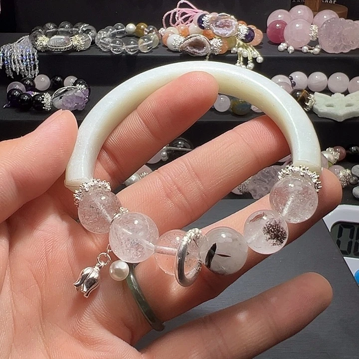 水晶手链未镶嵌水晶手链