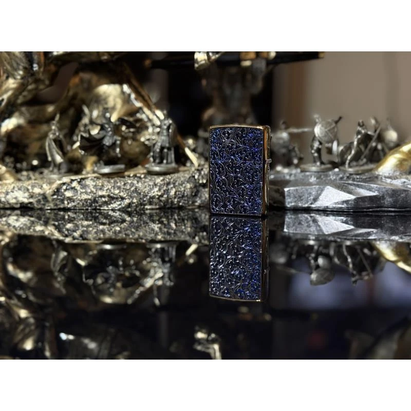 幸运唐草煤油机（熏蓝）J（不赠送煤油）