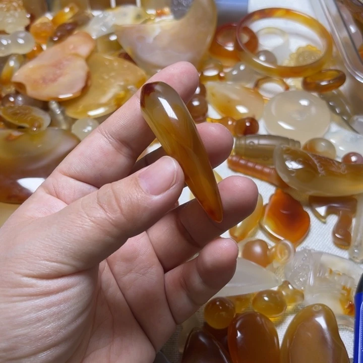 玛瑙/玉髓颈饰未镶嵌晓**～0015