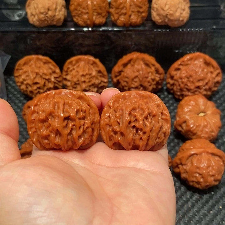 老***米文玩核桃把件39尺寸天地1898