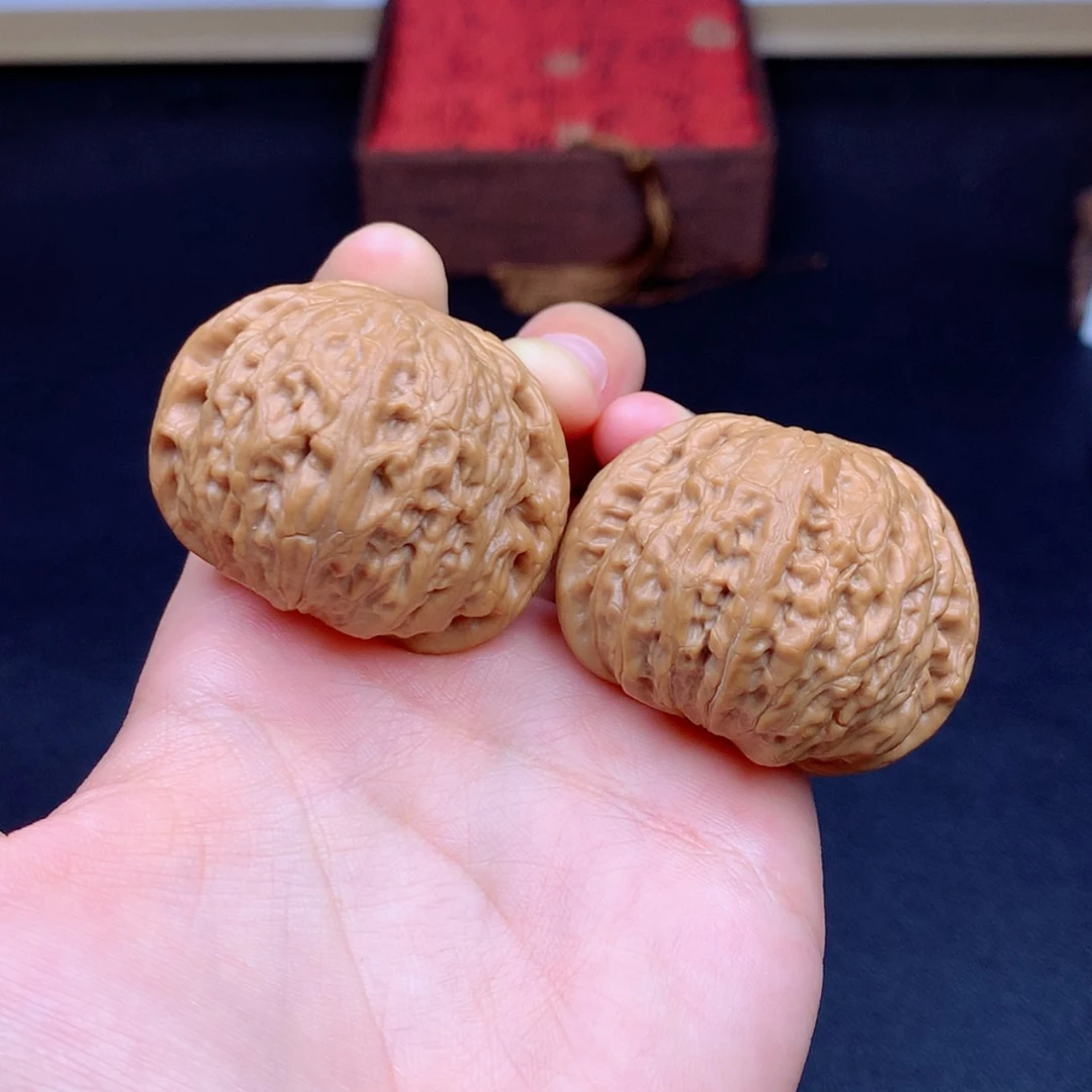 【闪购商品】文玩核桃把件铁锤42微修