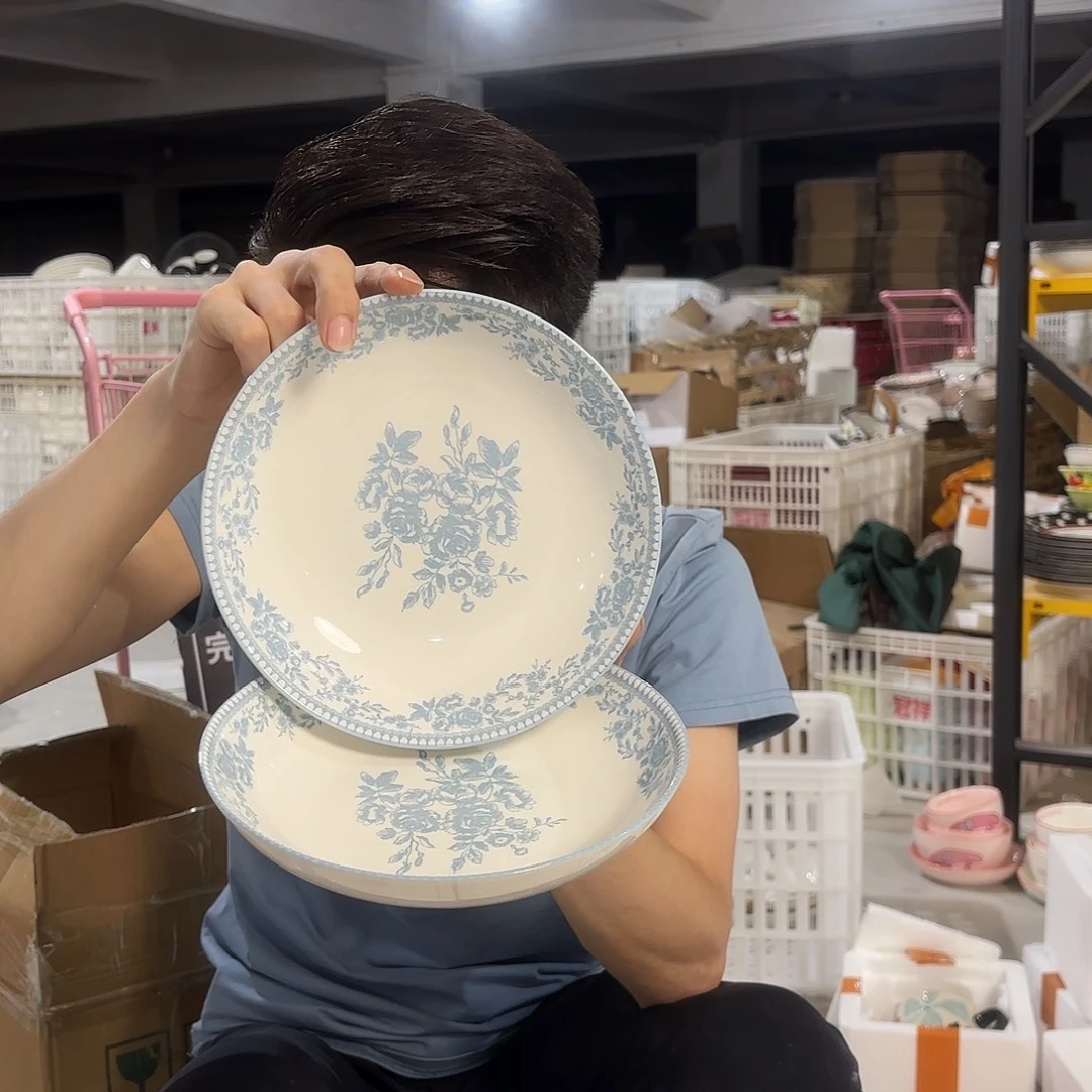 瓷微瑕陶瓷餐具釉下彩