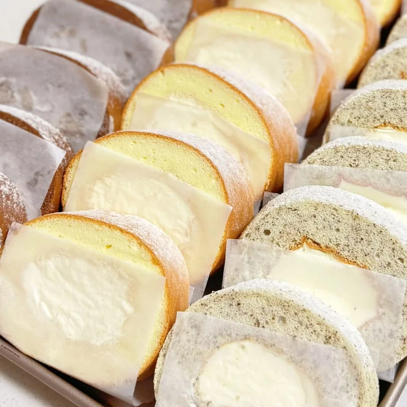 【多种口味】瑞士卷下午茶面包网红蛋糕老式瑞士卷蛋糕原味伯爵红茶