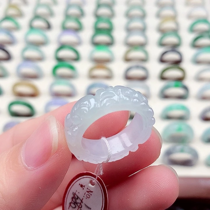 未镶嵌戒指翡翠17号