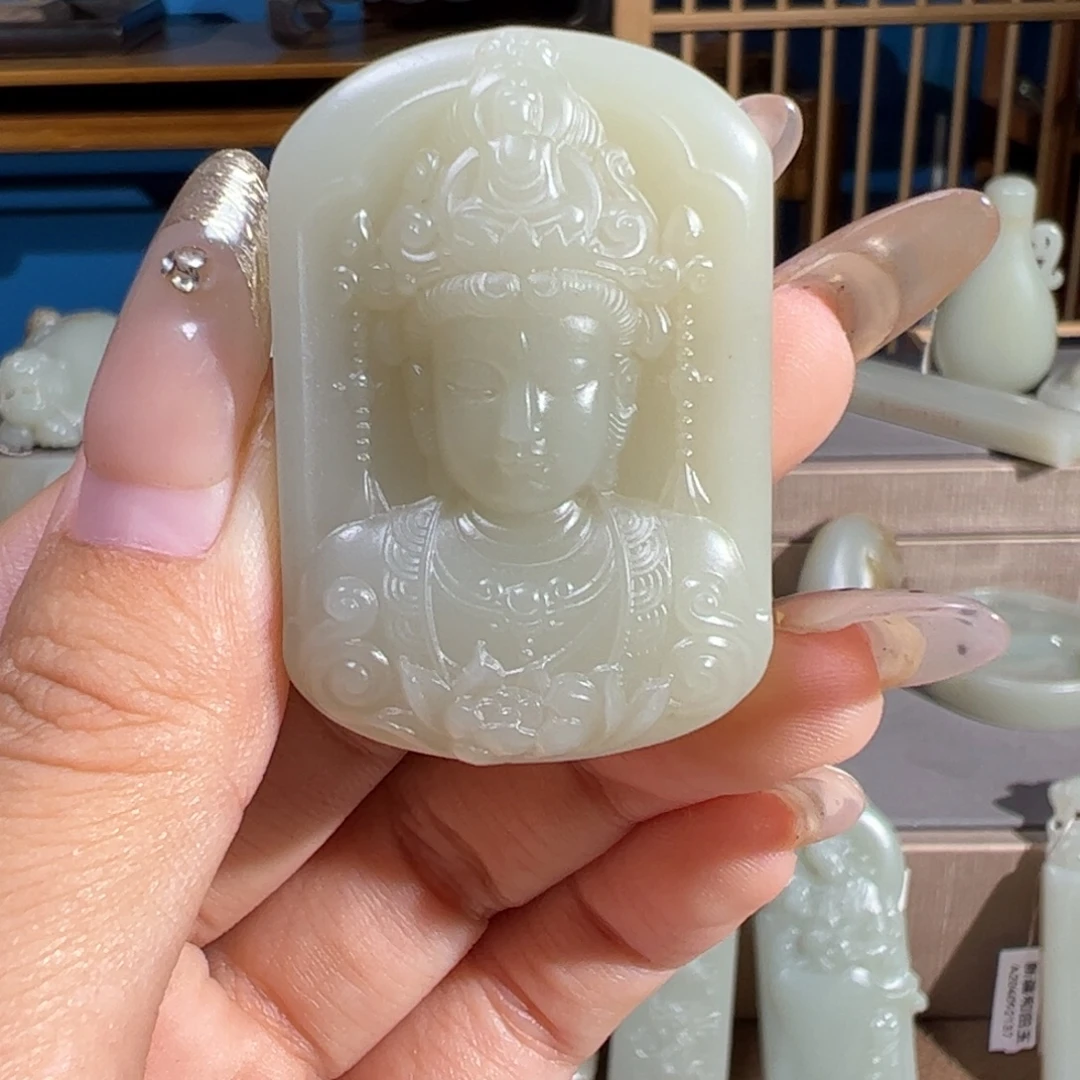和田玉（糖玉）未镶嵌颈饰