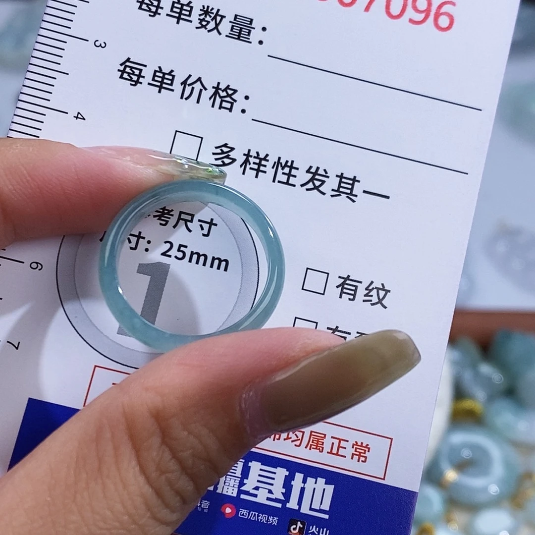 翡翠未镶嵌颈饰7096