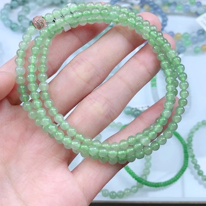 未镶嵌手链翡翠翡翠