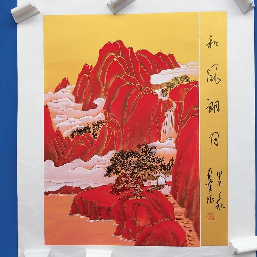 国画多次参加国内外大型