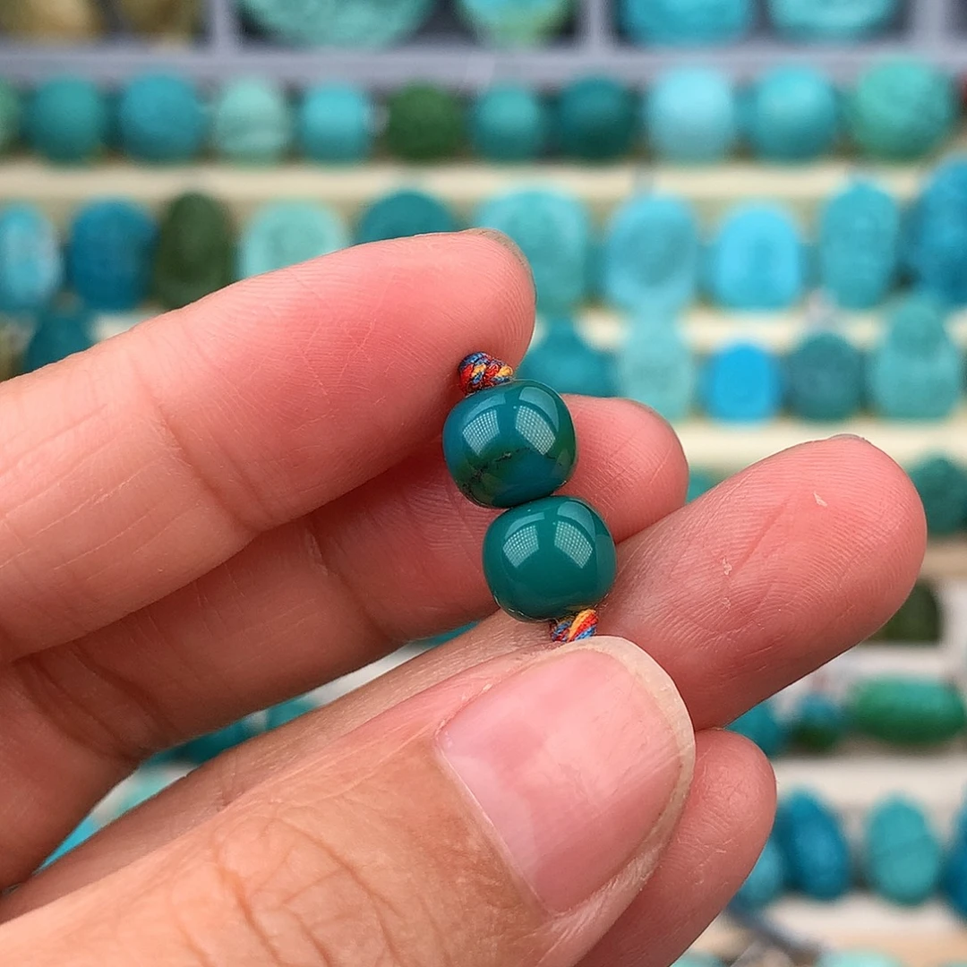 未镶嵌绿松石珠宝奇石7.9