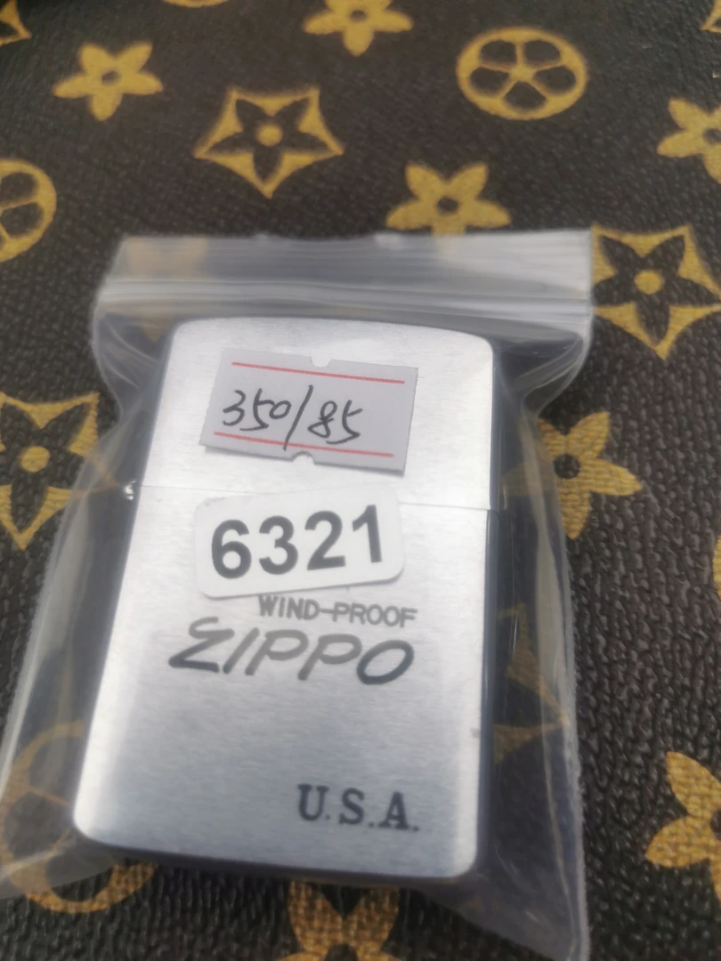 Zippo打火机回血85拉丝蚀刻Z标-6321