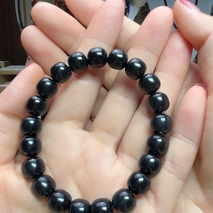 吉****和田玉（墨玉）未镶嵌颈饰卡10老型