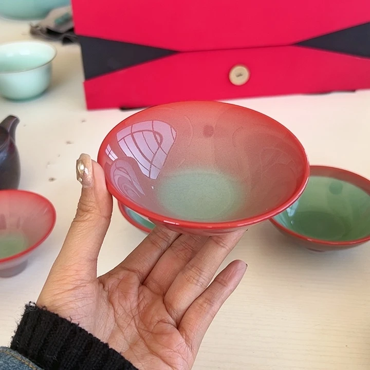 小米茶器龙泉青瓷