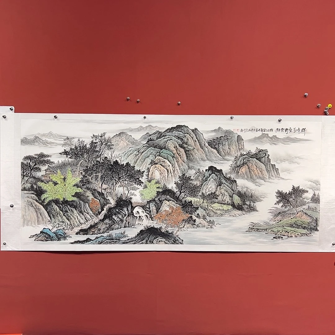 国画李川浦画家作品