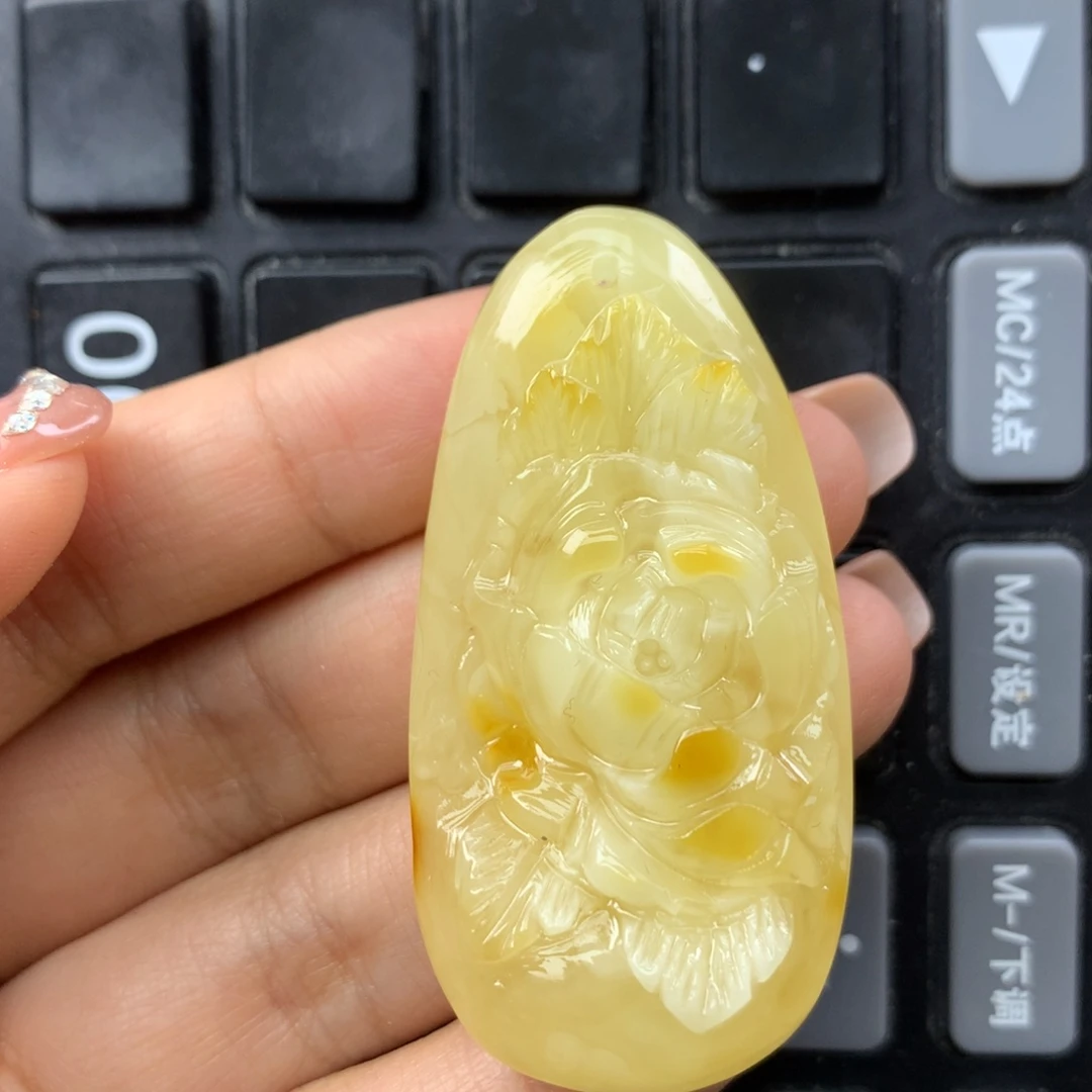 琥珀未镶嵌珠宝奇石