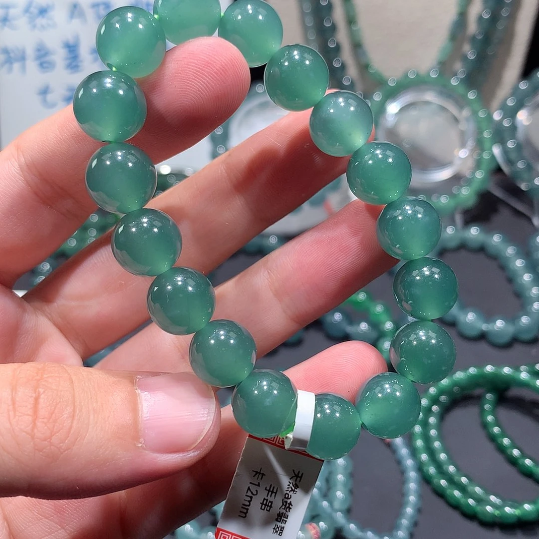 未镶嵌手串翡翠正品纯天然A货翡翠手串12