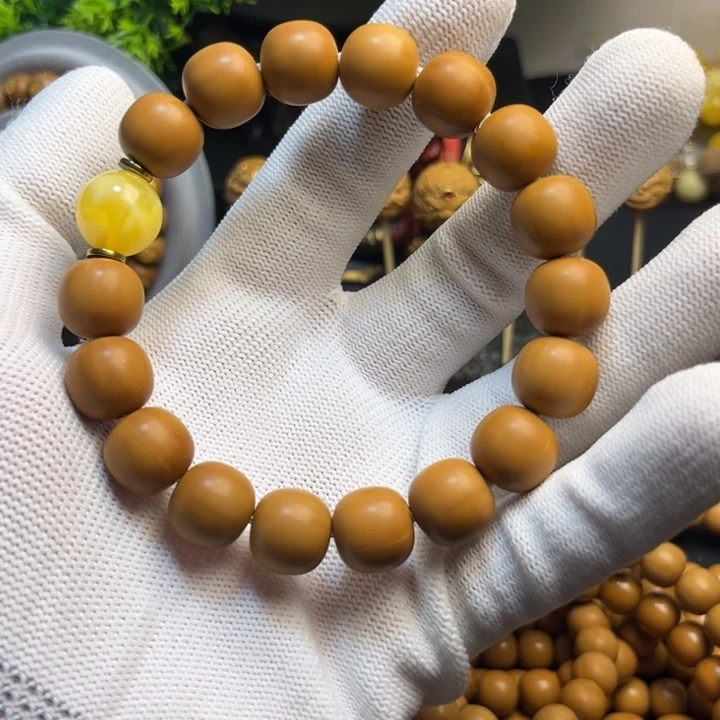 猴头核桃手串朝*A龙岩经典老型 原皮原色