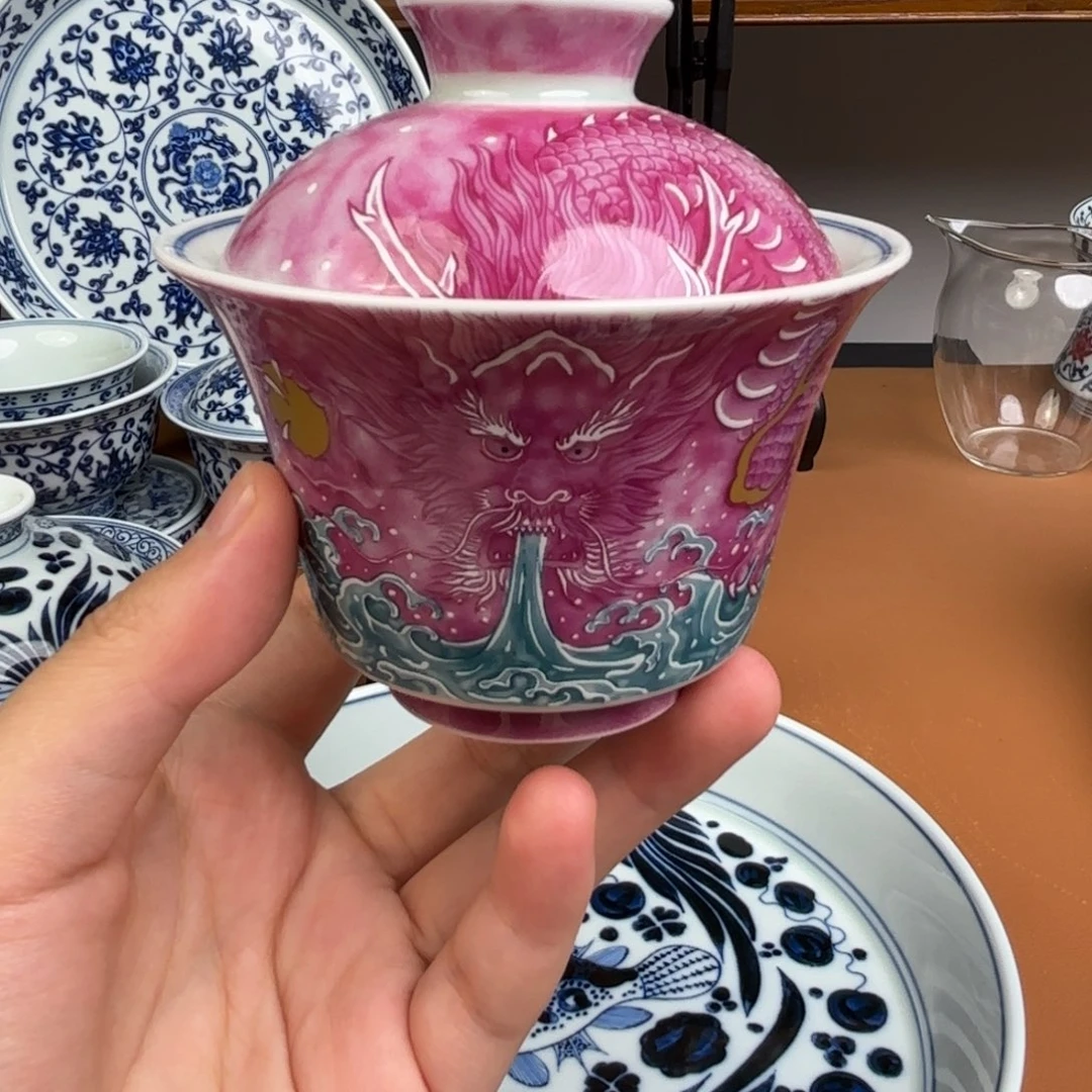 支***支景德镇陶瓷一件套