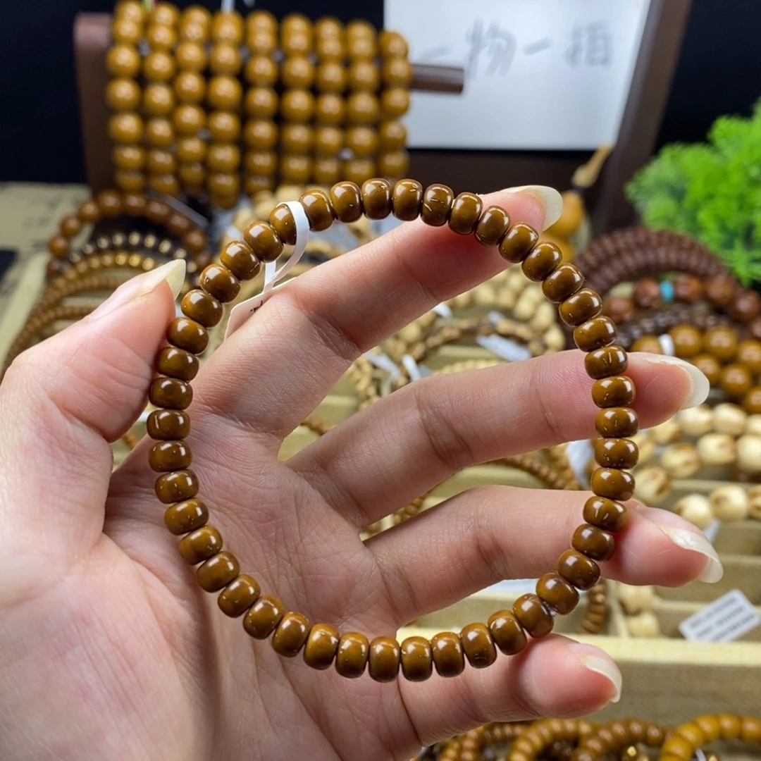 紫金鼠手串6+纯肉小老型