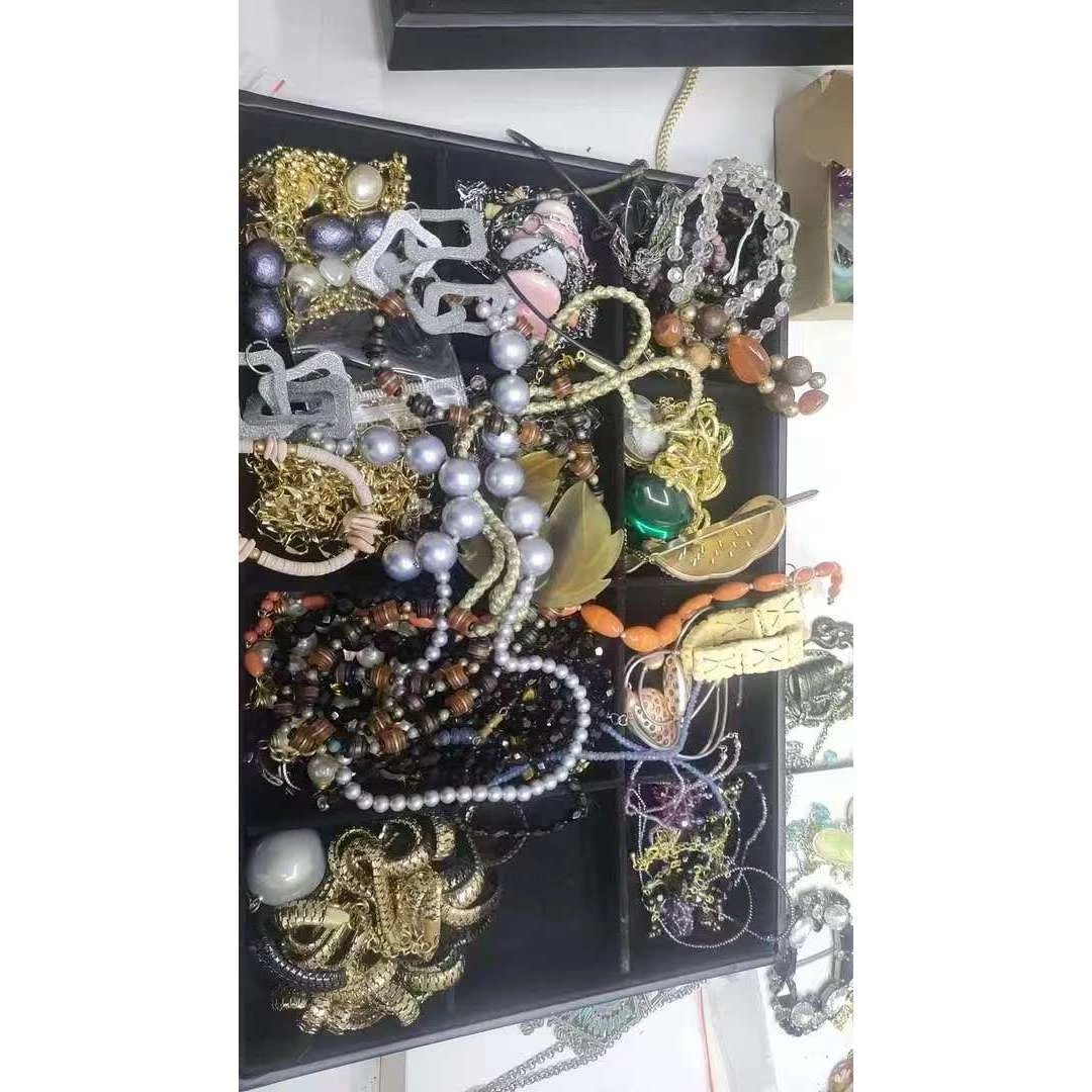 合金仿水晶手链 H中古创意怀旧搭配性强百搭个性简约年代古风镶嵌