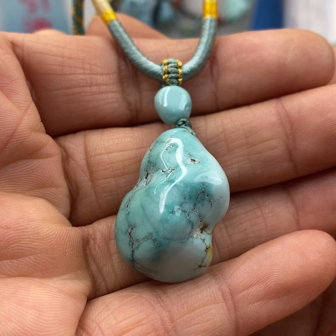 绿松石未镶嵌珠宝半成品