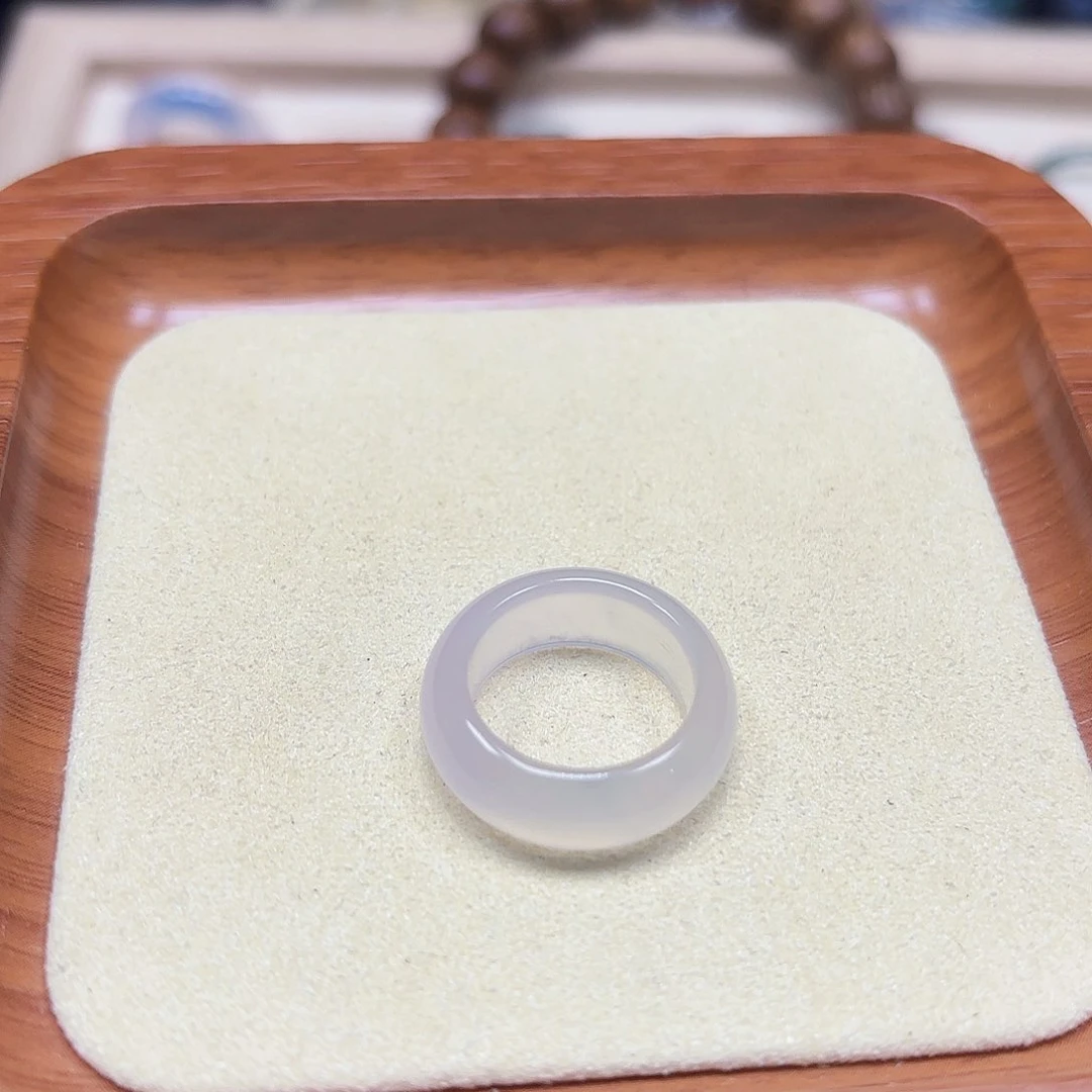 玛瑙/玉髓戒指未镶嵌J****?9#