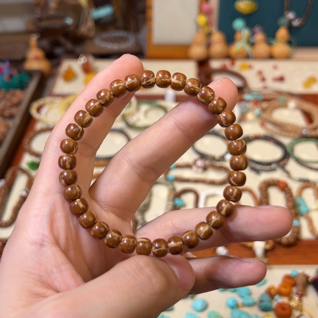 紫金鼠手串实心紫金鼠花鼠手串