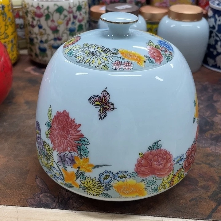 陶瓷罐茶叶罐密封罐储物罐