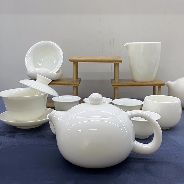 德化白瓷300大壶套装