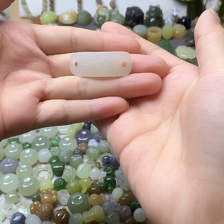 未镶嵌和田玉挂件手牌