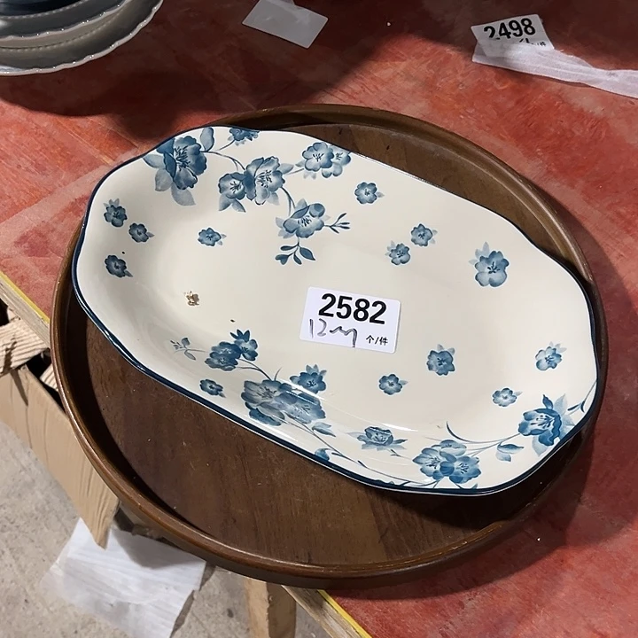 瓷微瑕外贸餐具2582