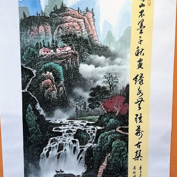 国画书法作品多次参加