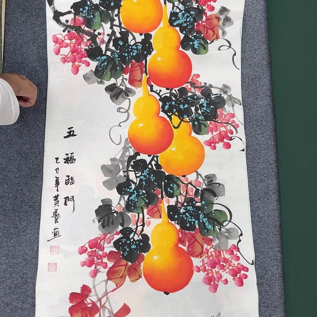 国画宣纸国画纯手绘作品