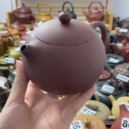 嘴巴花泥紫砂微瑕400