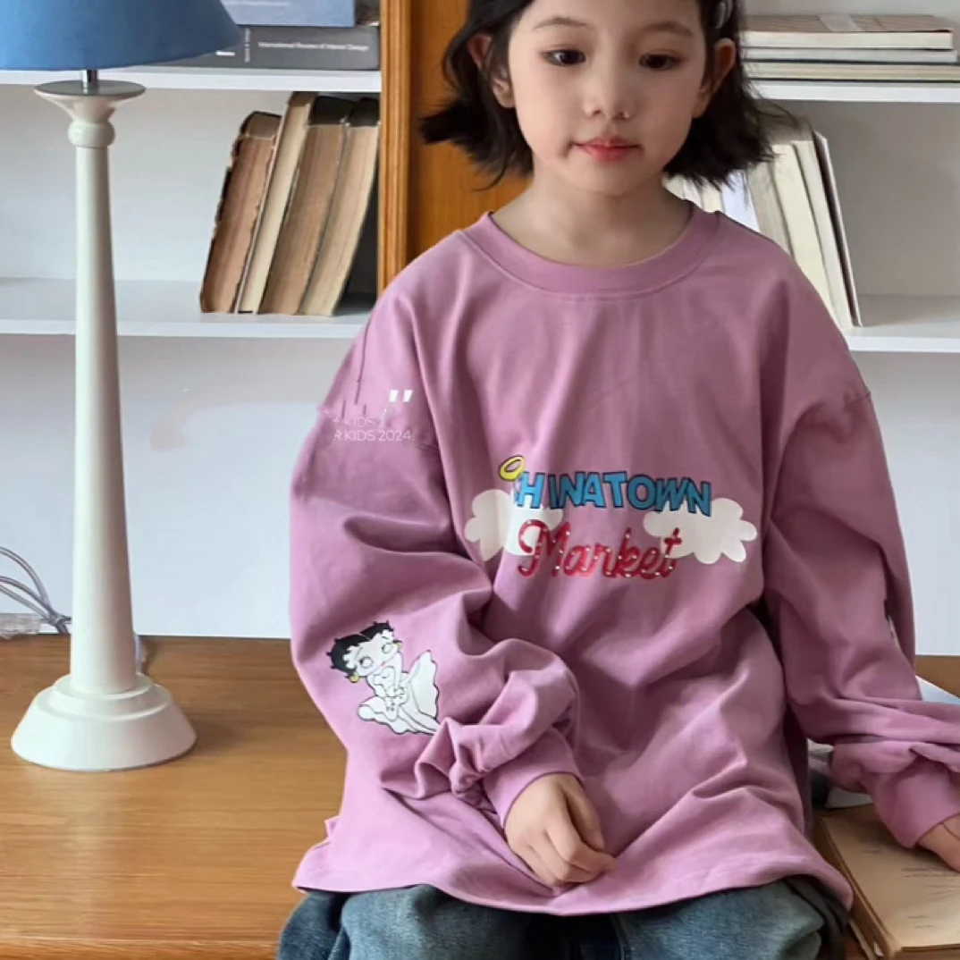 26032高端潮流时尚百搭休闲童装时尚百搭T恤A4-3-3