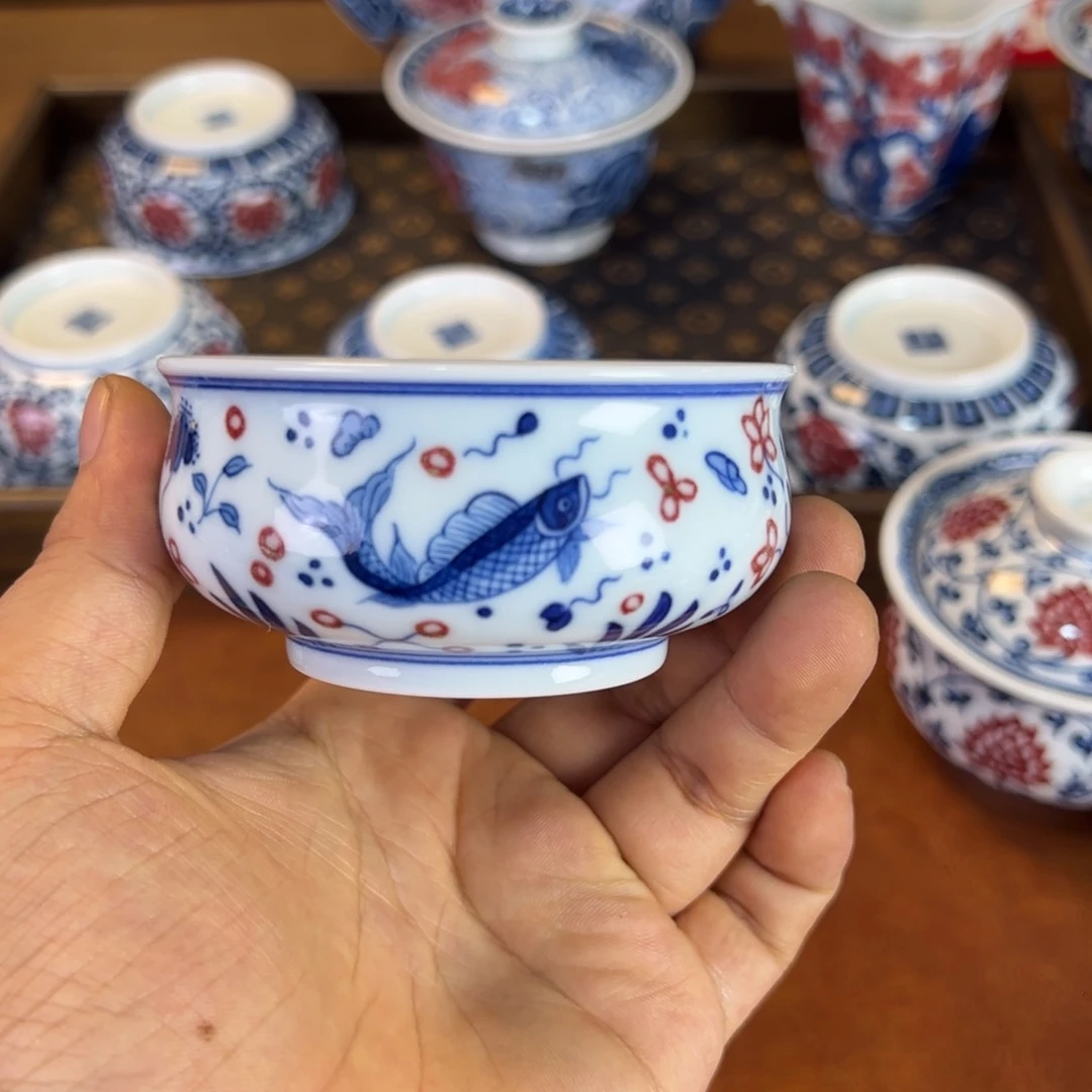 盖碗景德镇茶器百宝箱